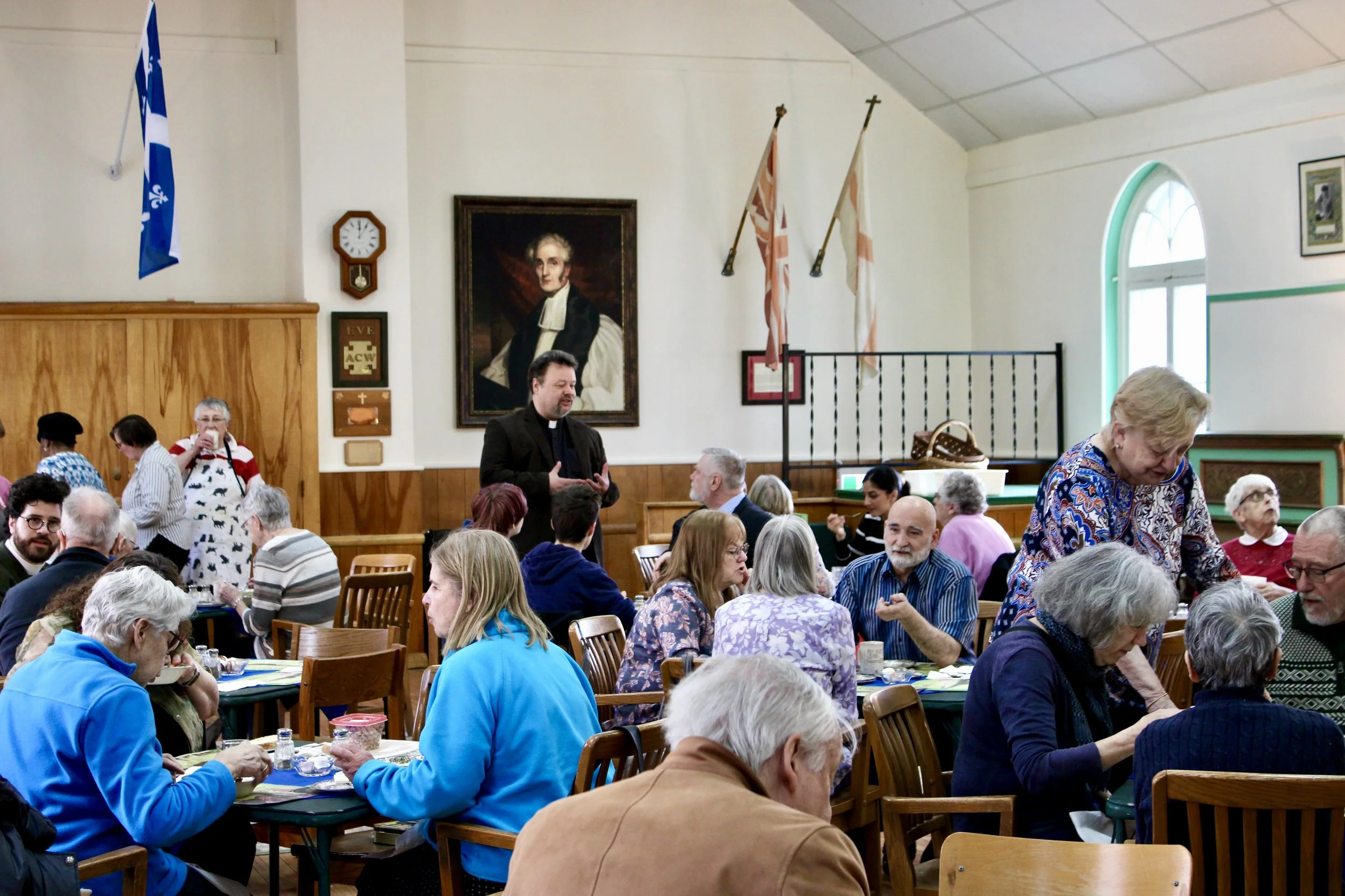 Soup Lunch Anglican Church in Lennoxville Sherbrooke Quebec