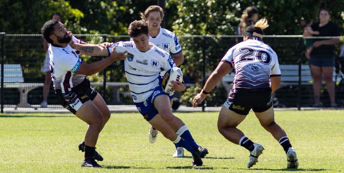 Newtown’s young trial squad makes a good impression in the searing heat at Blacktown</strong>