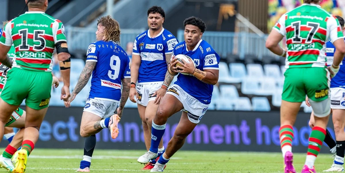 The Jets entertain the Sharks Stadium crowd with an emphatic win over the Rabbitohs