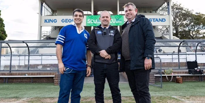 Showing their support for the Newtown Jets