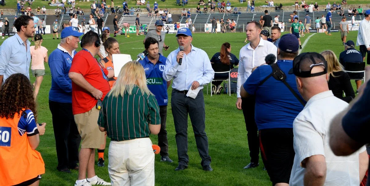 Major announcement made by Anthony Albanese MP regarding the future of Henson Park