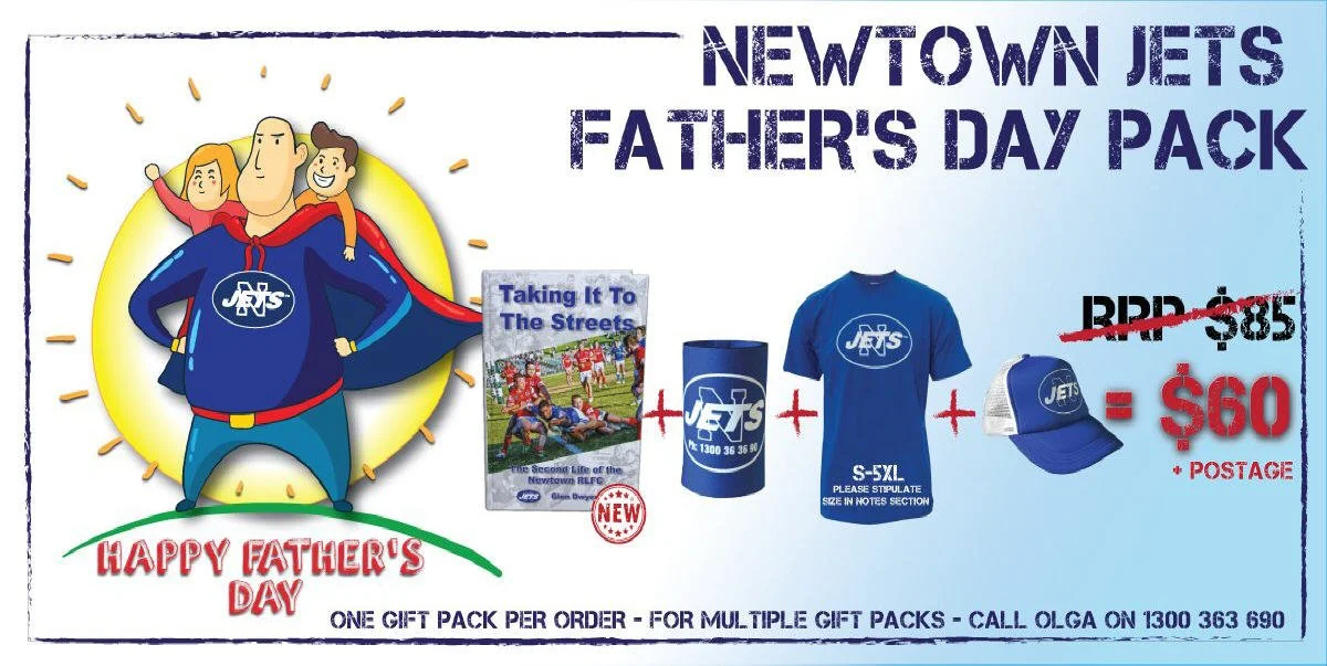 This time the Newtown Jets merchandise team members have really surpassed themselves