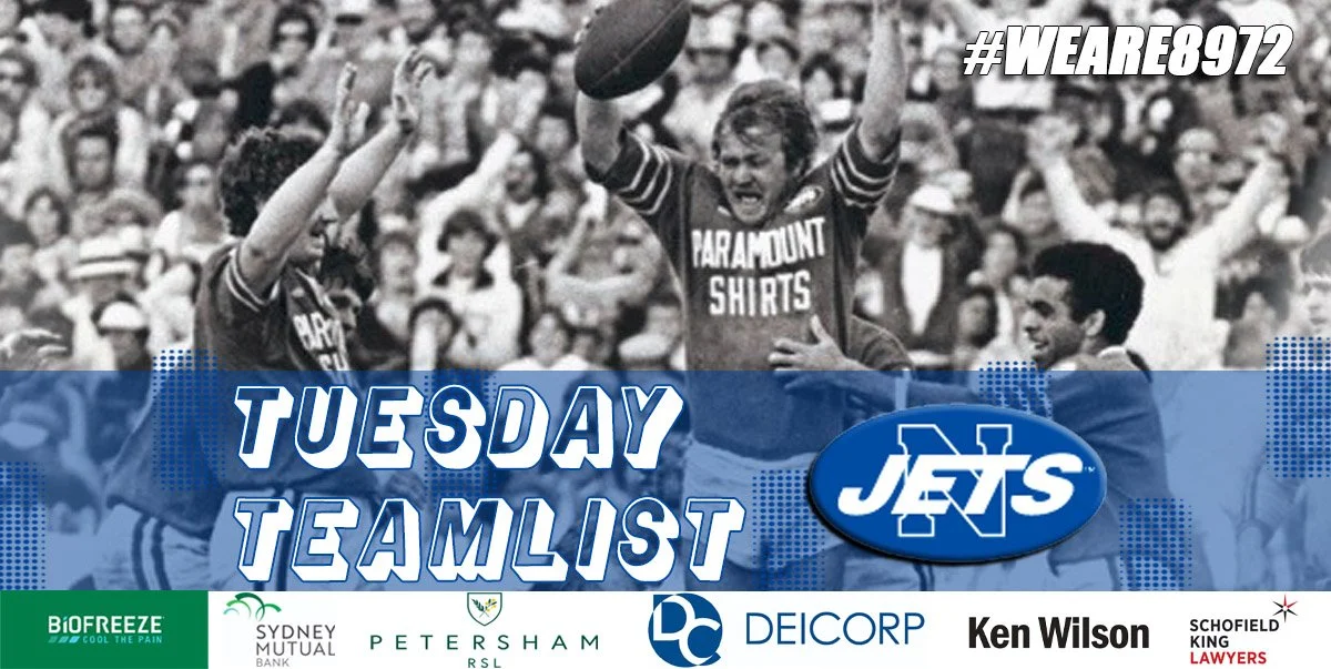 Newtown Jets Virtual Team List v Parramatta Wed 12th August, 2020