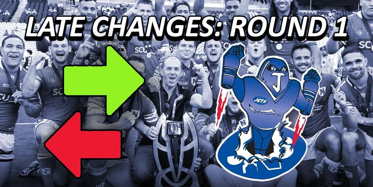 LATE CHANGES: ROUND 1