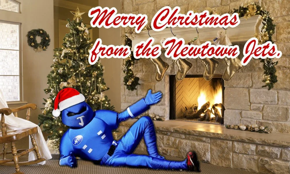 Christmas and New Year Greetings from the Newtown Jets