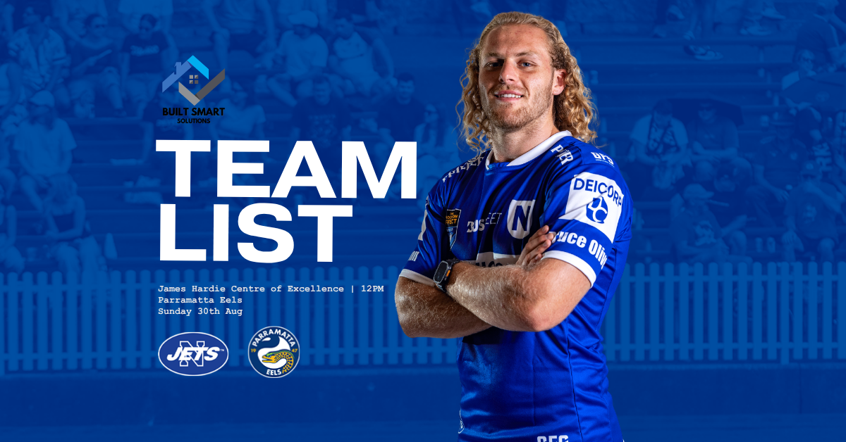 Team List v Parramatta Eels  | Sun 30th Aug 26 