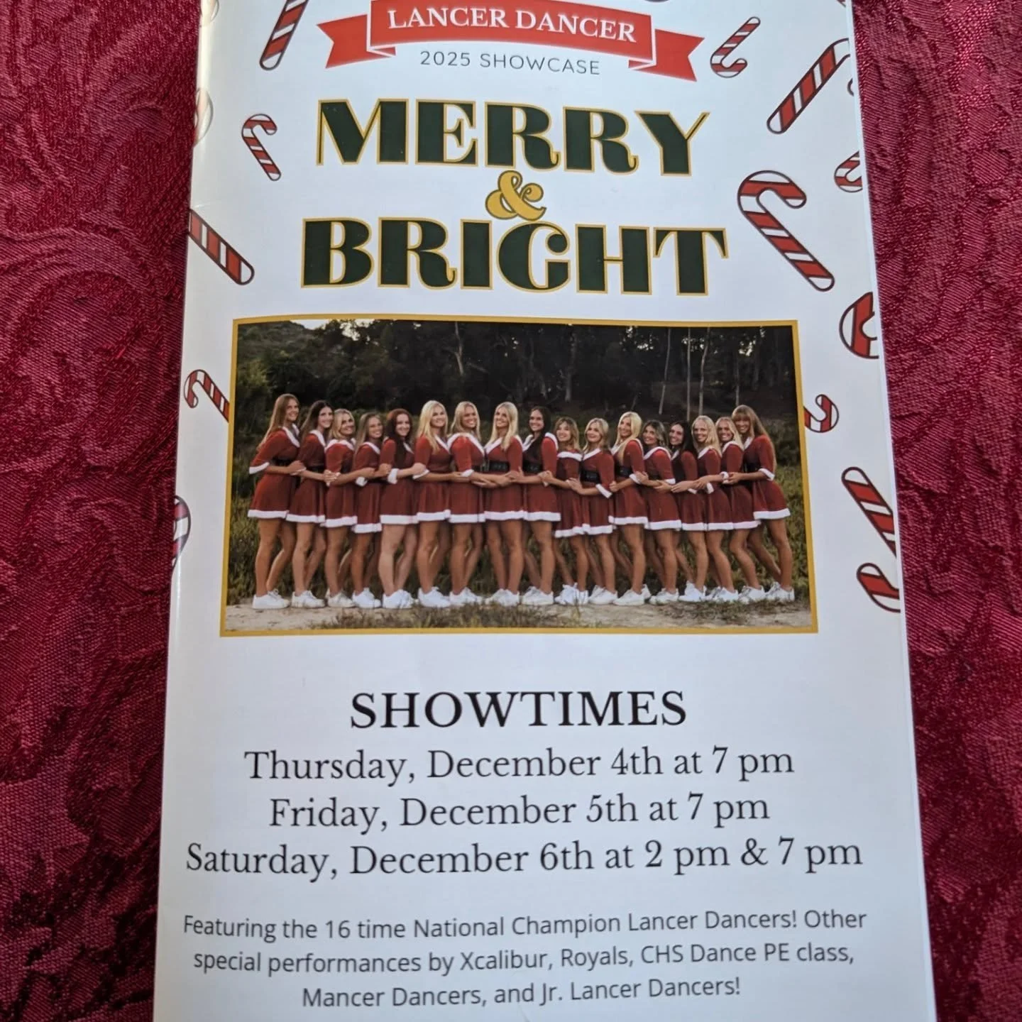 3 more shows starts at 7 tonight Let's go CHS Dancers @carlsbadvarsitydance @carlsbadxcaliburdance @carlsbadfroshdanceteam_