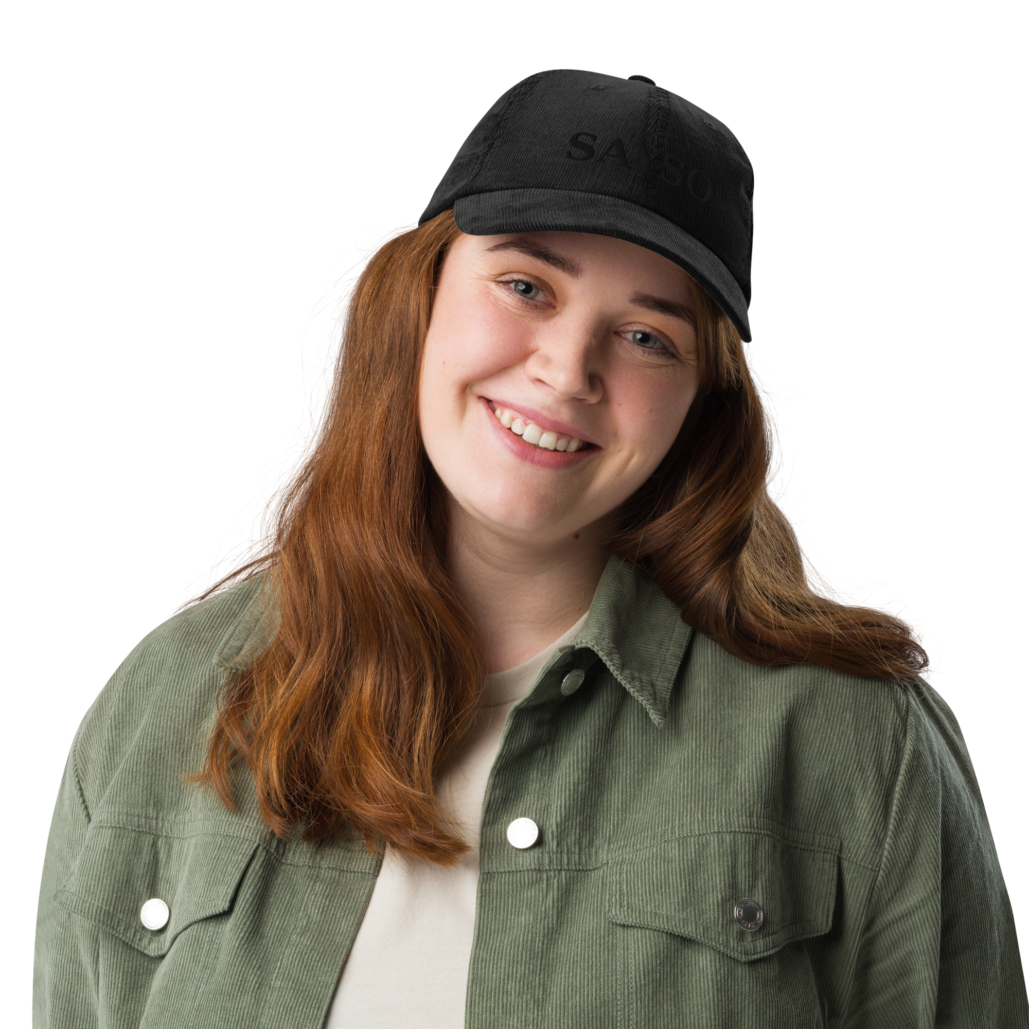 Vintage Corduroy — Unisex Cap - Stealth