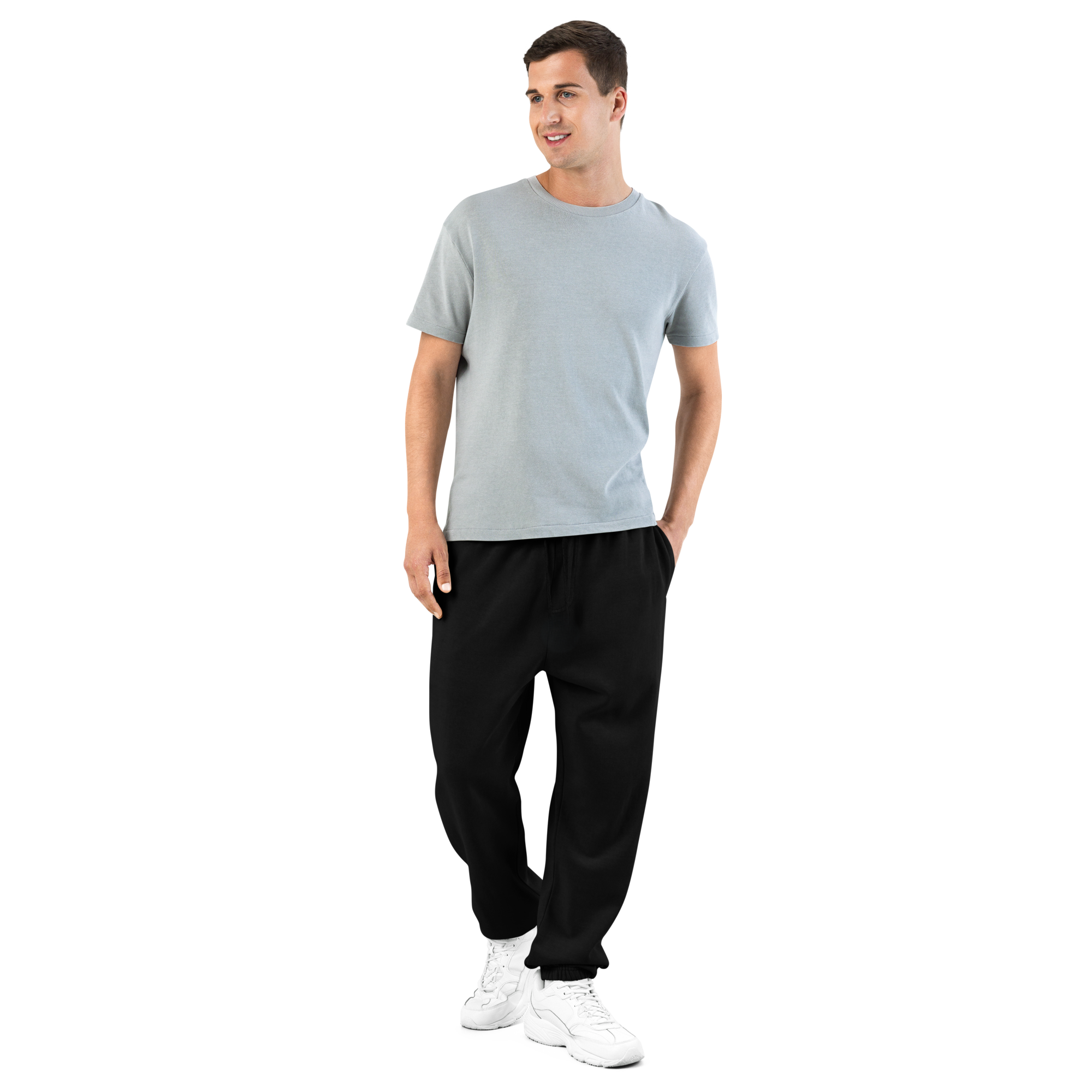 Logo - Unisex Sweatpants - Black (Black Logo)