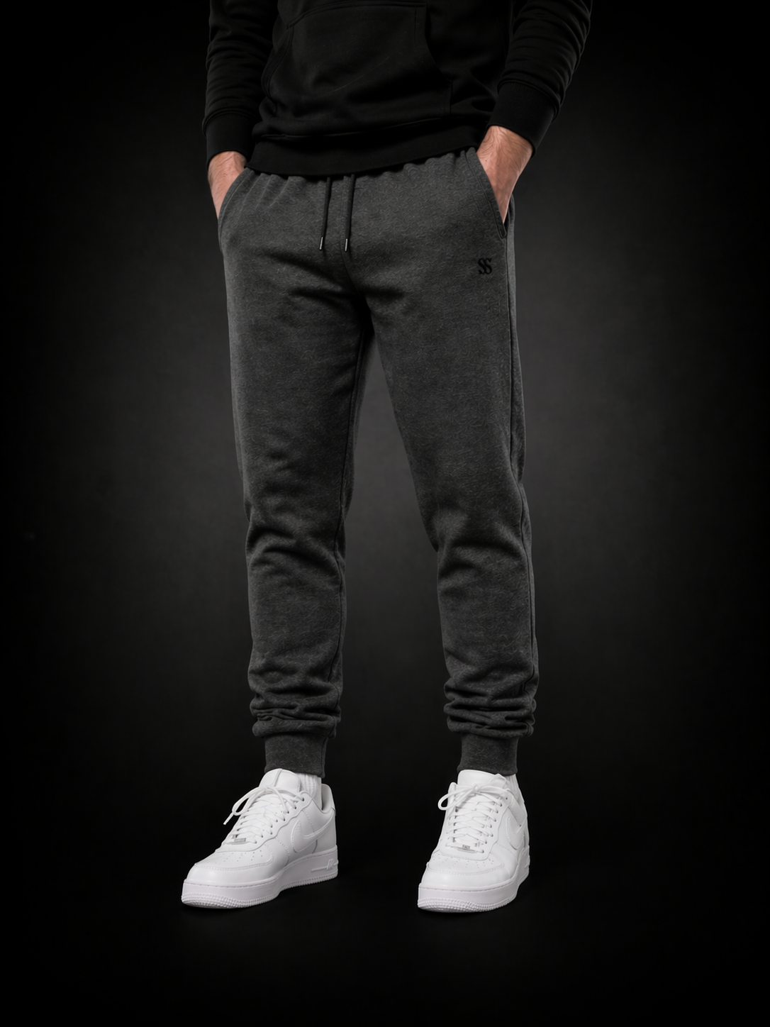 Logo - Unisex Sweatpants - Charcoal