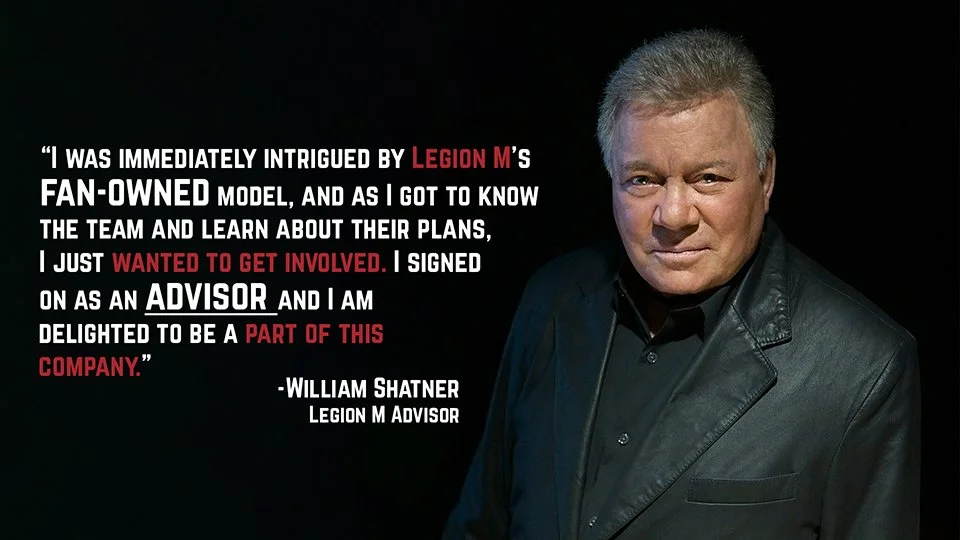 William Shatner Joins Legion M Advisory Board