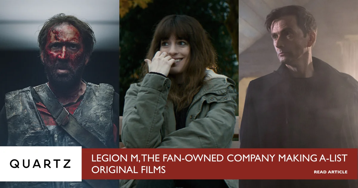 QUARTZ: THE FAN-OWNED COMPANY MAKING A-LIST ORIGINAL FILMS
