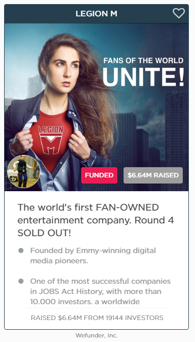 Legion M Closes Its Fourth Round of Investment