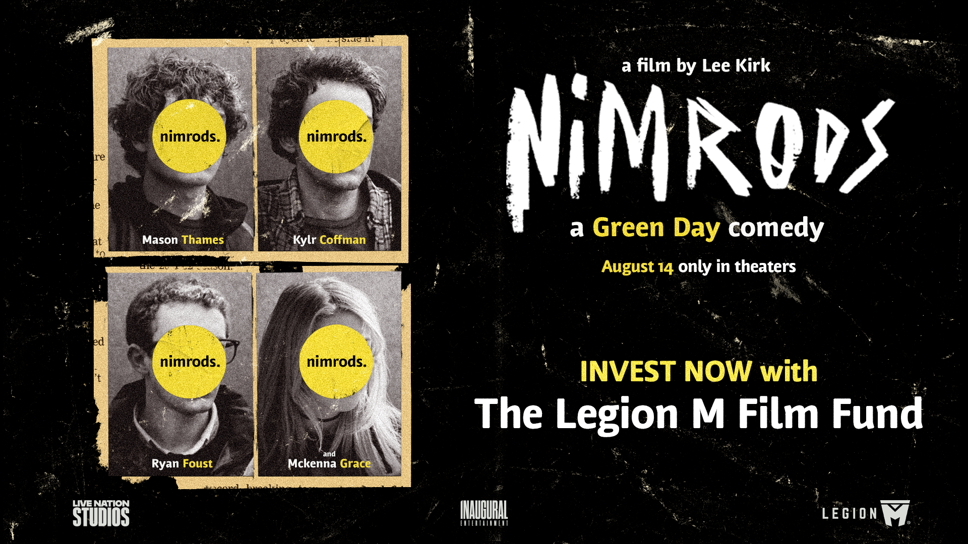 Huge Summer Movie #2: Legion M Brings Green Day to the Big Screen (and the Film Fund!)