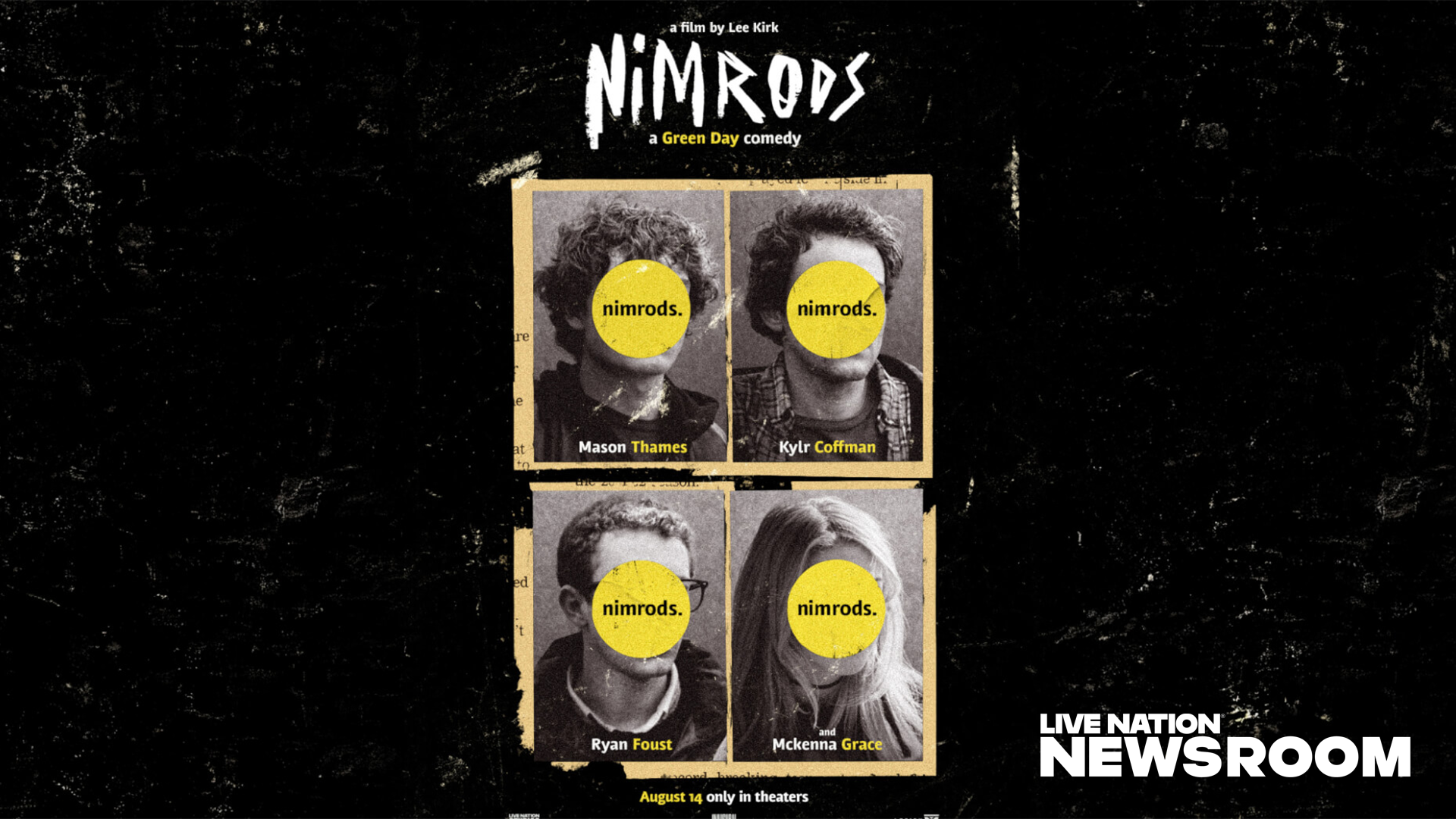 Inaugural Entertainment Announces Theatrical Release Date for Green Day Inspired Comedy, “NIMRODS,” Starring Mason Thames and Mckenna Grace, And New Partnership with Legion M