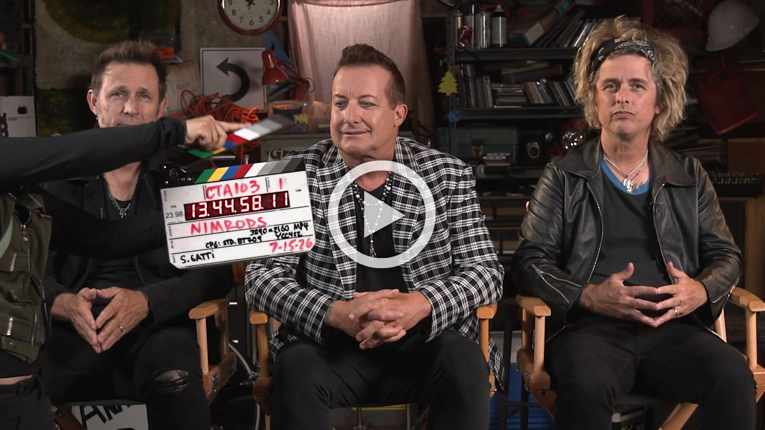 Green Day Sent You A Video