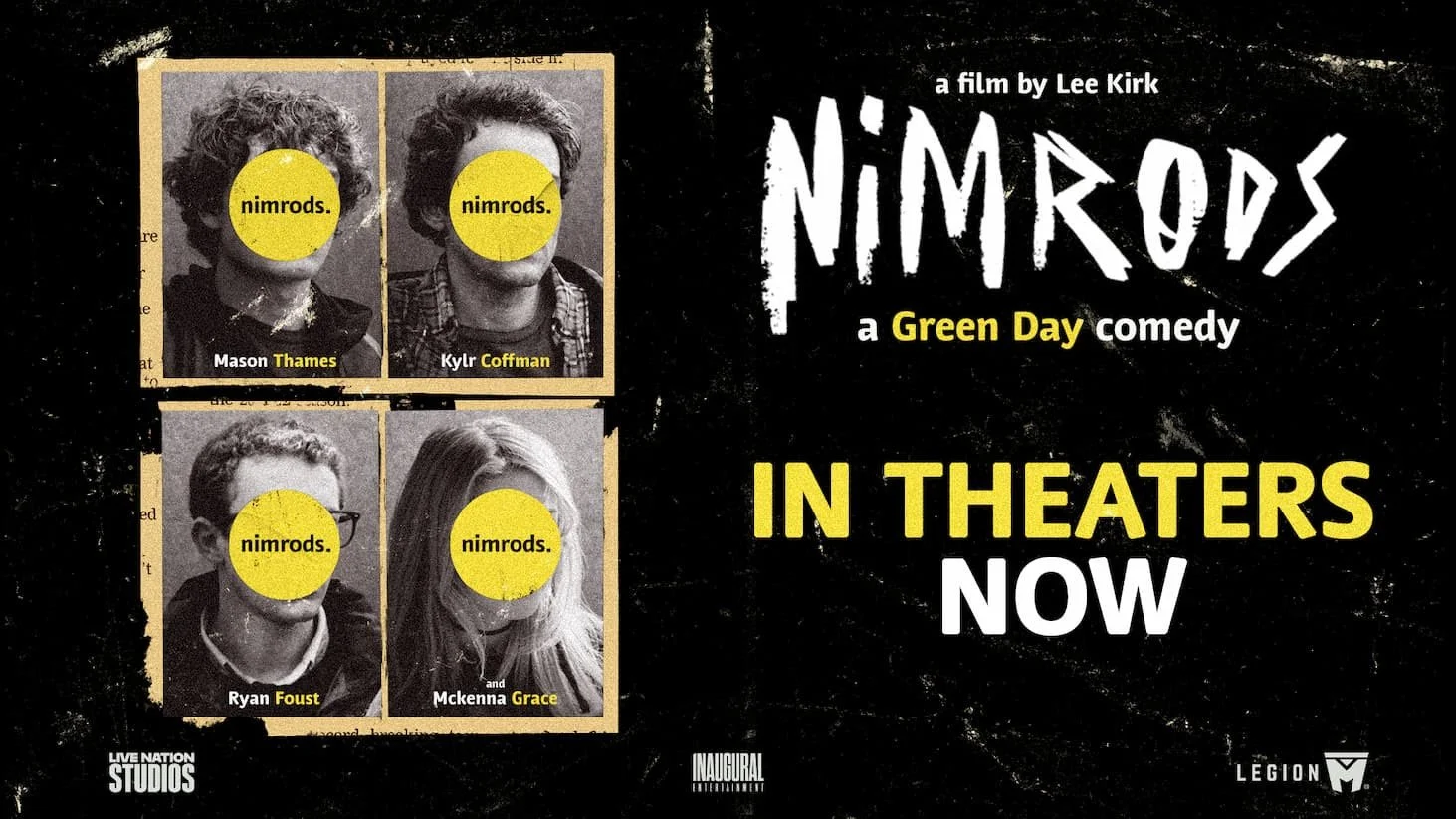 NIMRODS In Theaters This Weekend!