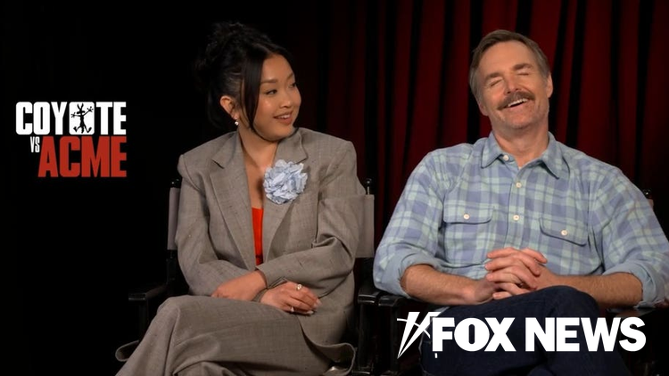 Will Forte and Lana Condor on “Coyote Vs. Acme” and working with cartoon co-stars