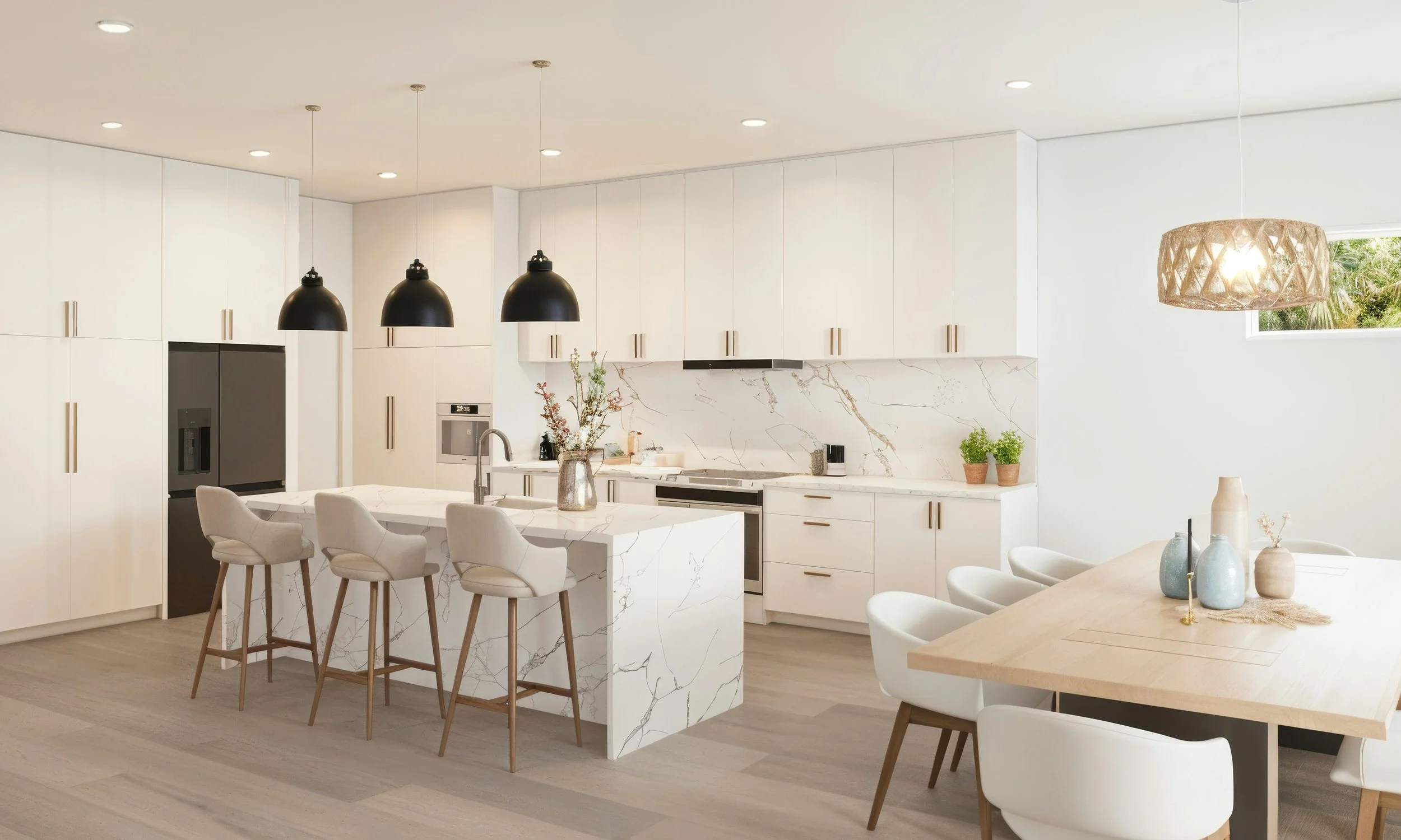 Bright, organized kitchen in a Southwest Florida home