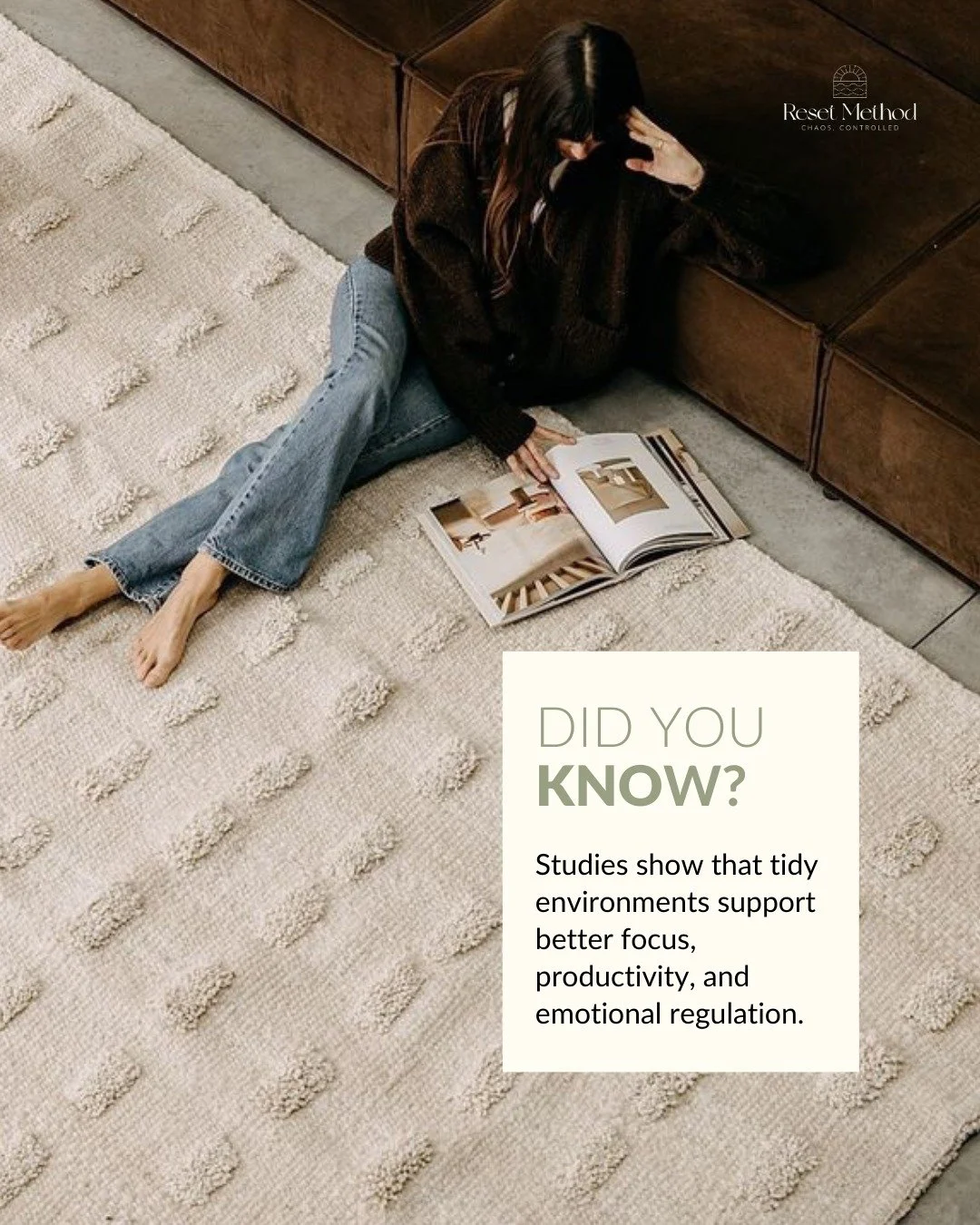 Your environment shapes your energy more than you think. 

When your space feels clear, your mind follows. Focus sharpens. 

Decisions feel lighter. Emotions feel steadier. 

A tidy home is not about aesthetics alone, it is about creating a foundatio