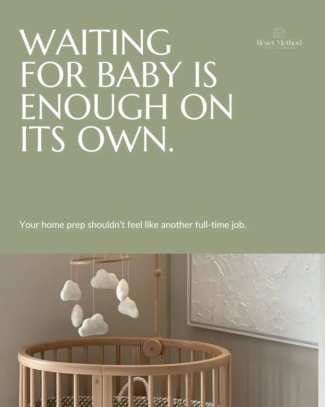 Preparing for your baby should feel exciting, meaningful, and grounding not like an endless list of tasks waiting to be finished. 🤍

The Nesting Reset was created to help take the pressure off this season by turning your home into a space that feels