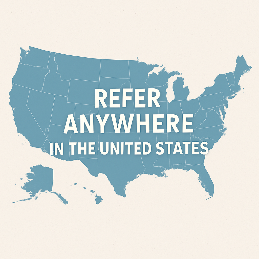 Did You Know You Can Send Real Estate Referrals Anywhere in the U.S.?