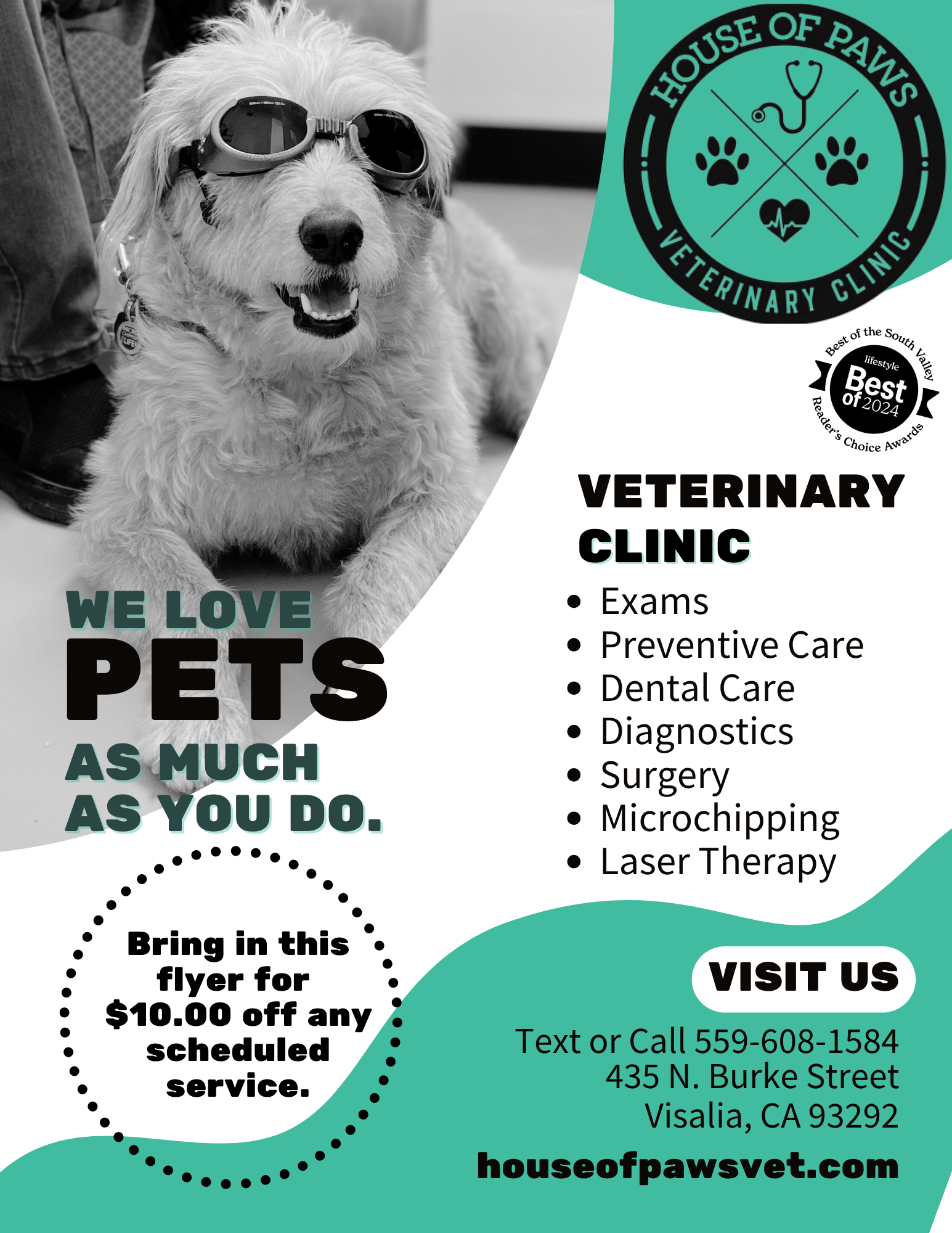 House of Paws (Marketing Flyer)