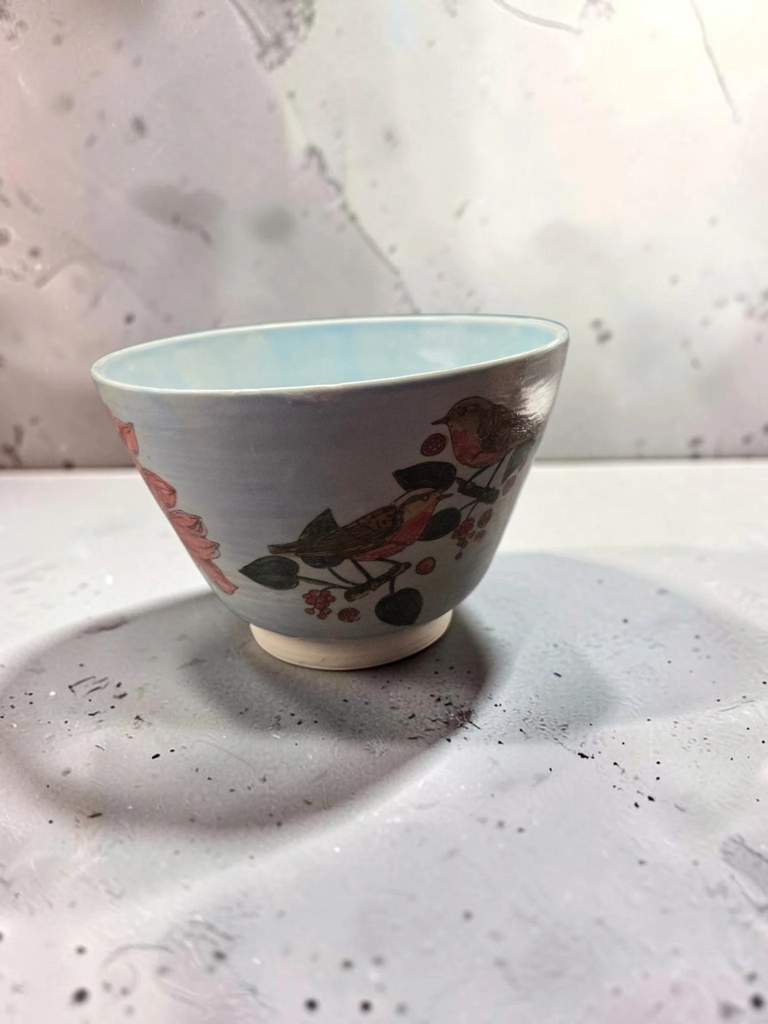 Birds and Flowers Bowl