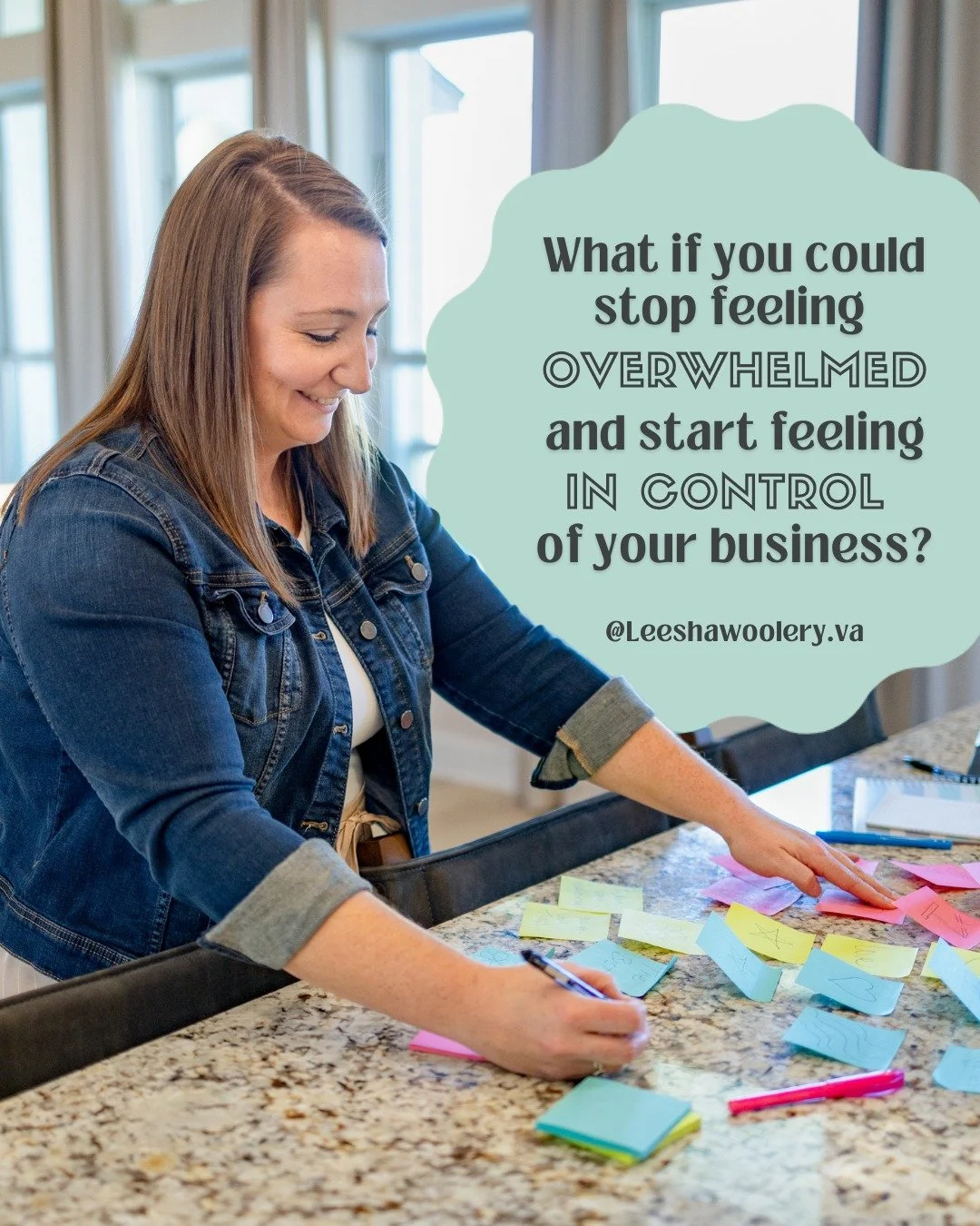 To get more control and clarity in your business, do these 3 things:

✅ Prioritize what actually moves the needle.
✅ Simplify your systems and processes.
✅ Delegate tasks that don&rsquo;t need your attention.

And less of...

❌ Overcommitting to task