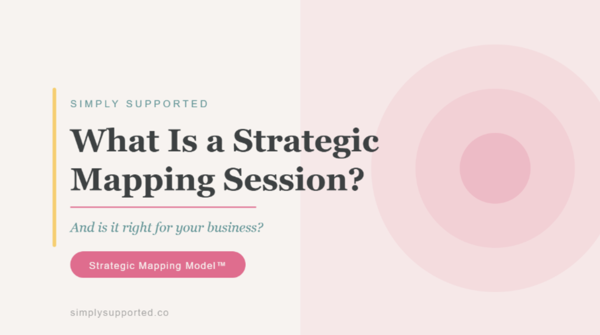 What Is a Strategic Mapping Session and Is It Right for Your Business?