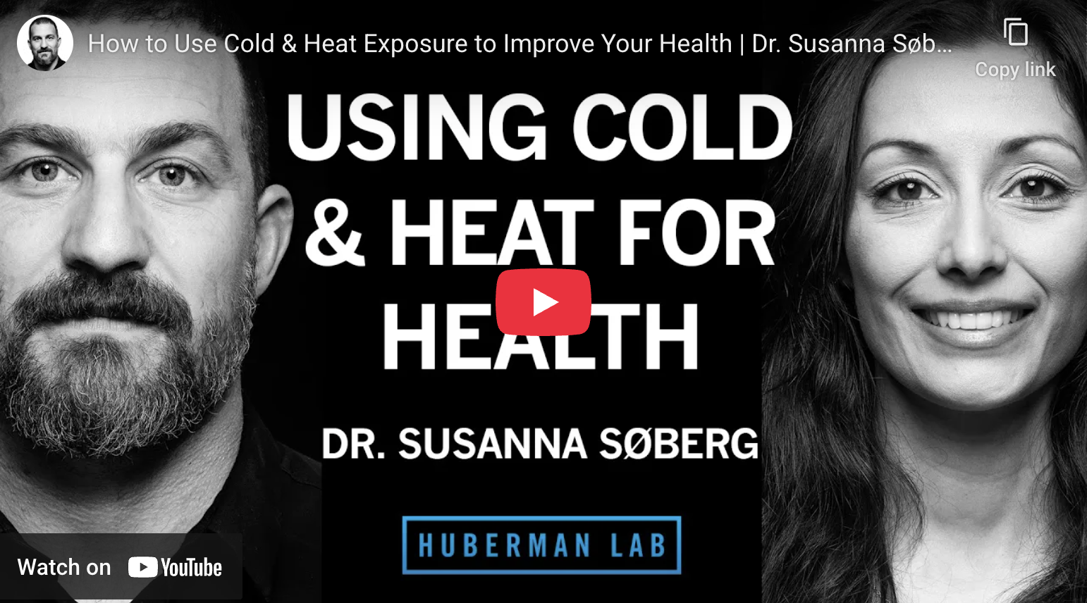 Dr. Susanna Søberg: How to Use Cold &amp; Heat Exposure to Improve Your Health