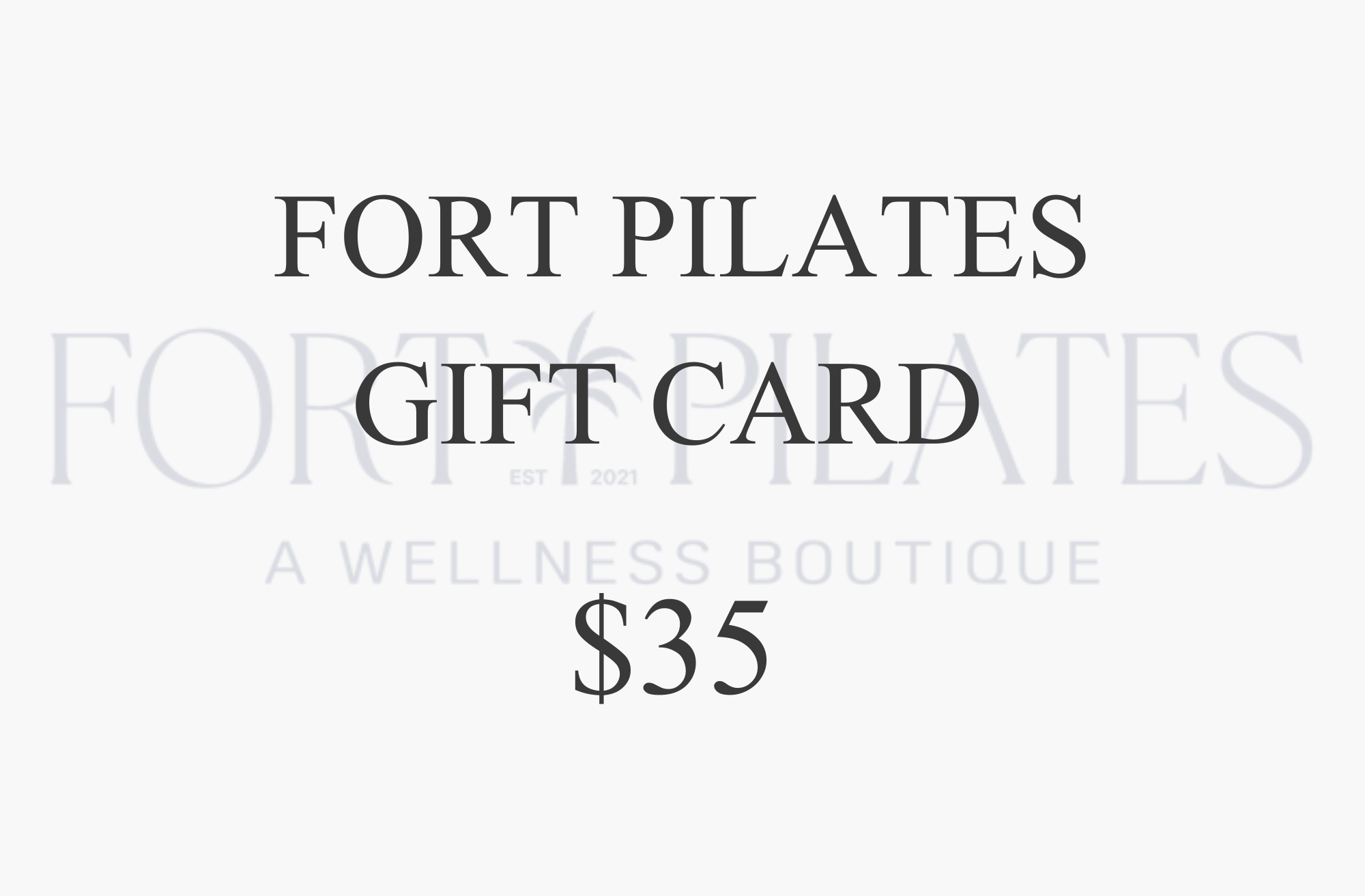 Gift Card  $35.00