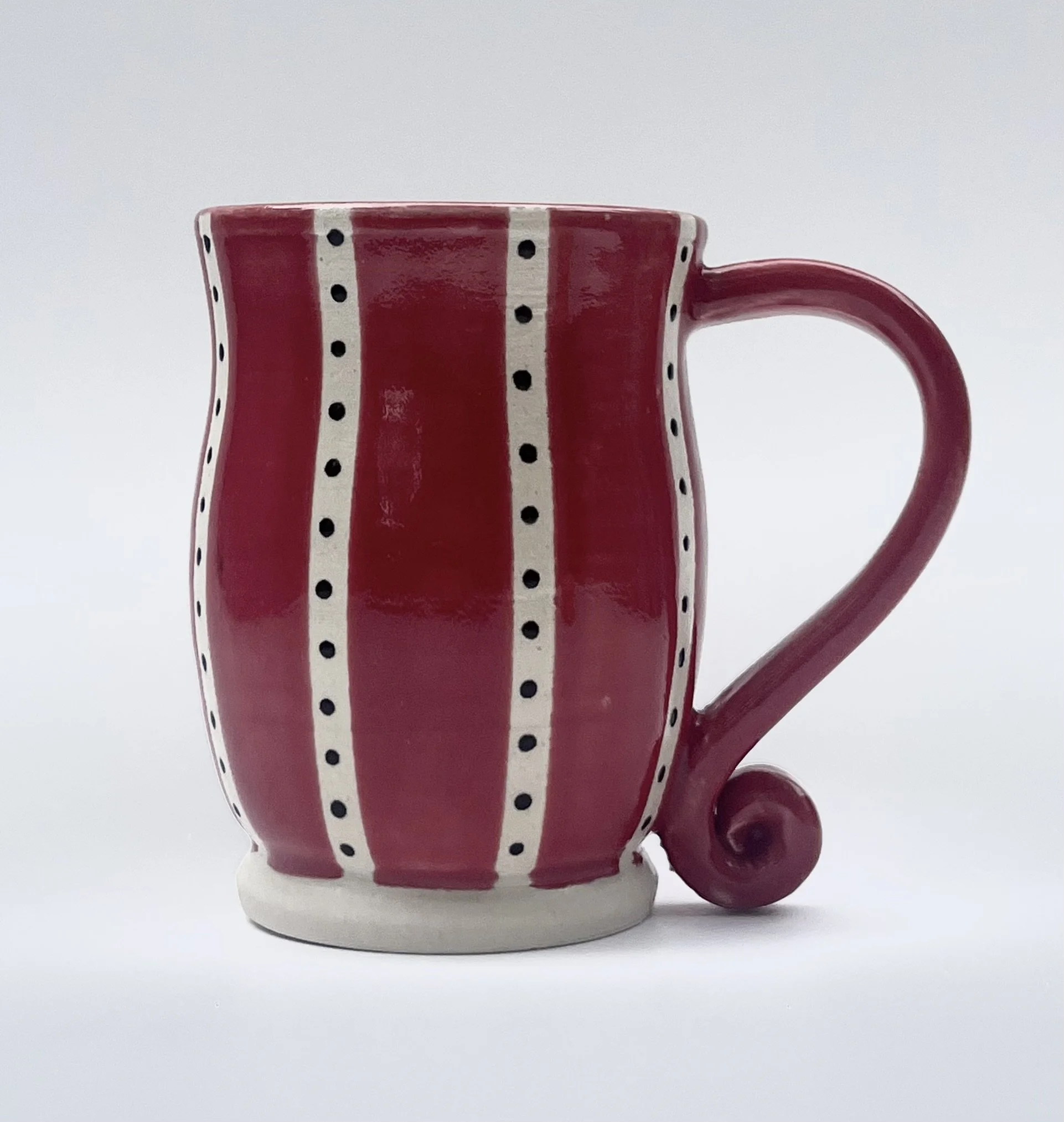 Scarlet Stripe Mug