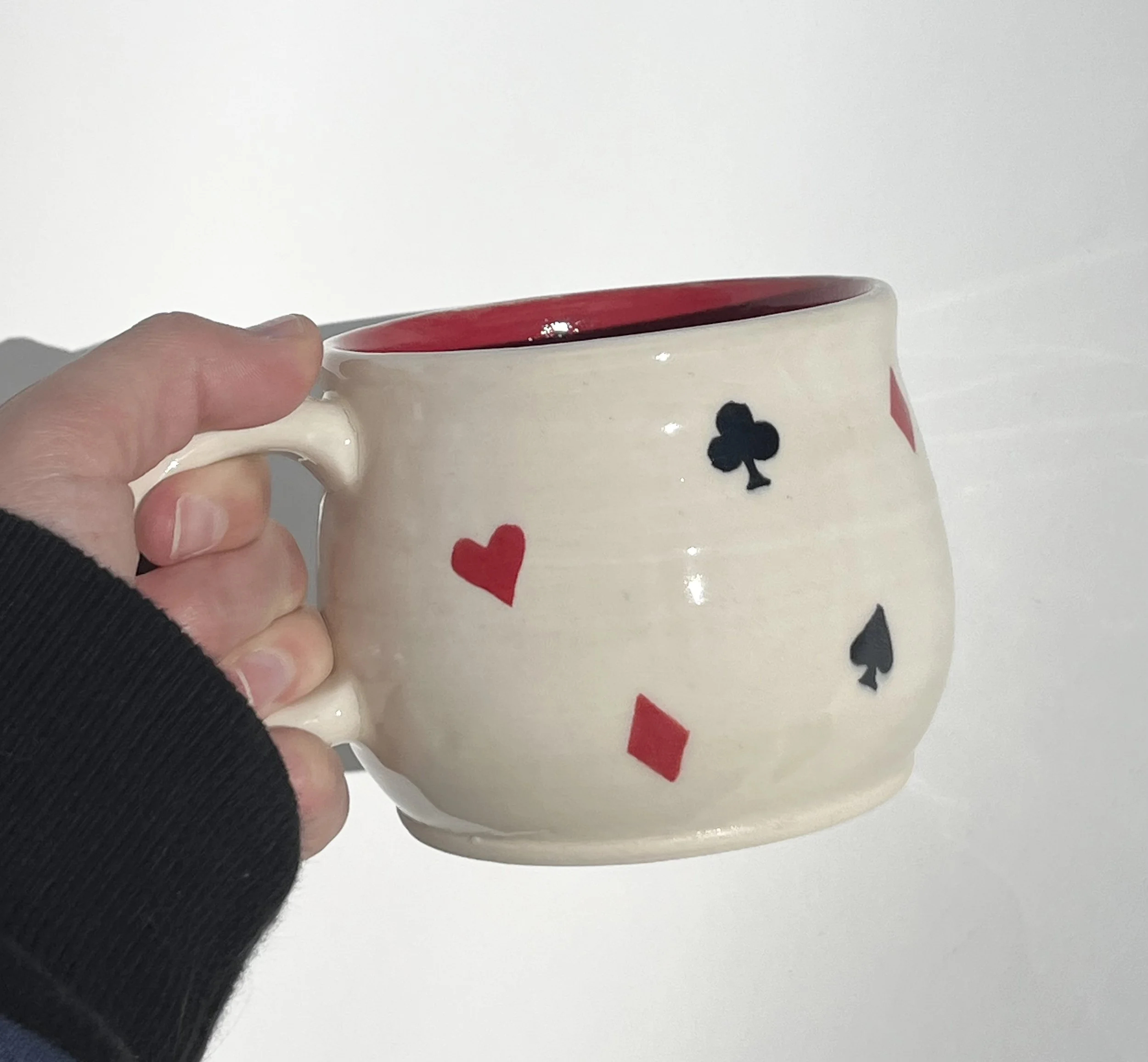 Large Poker Mug