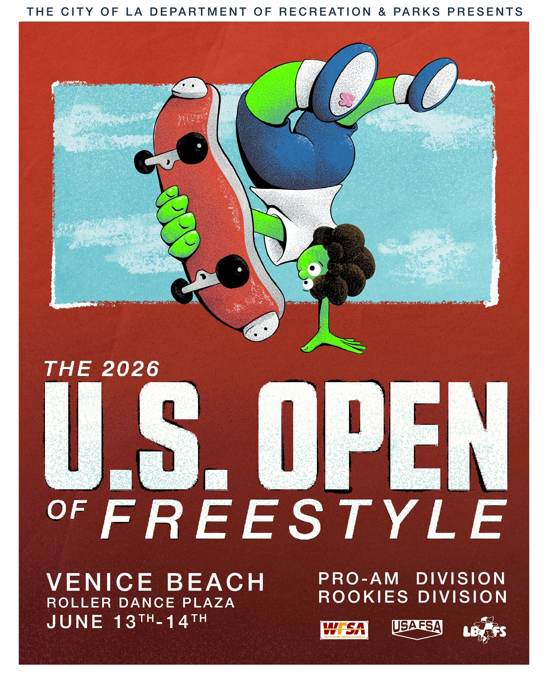 The 2026 U.S. Open of Freestyle Skateboarding
