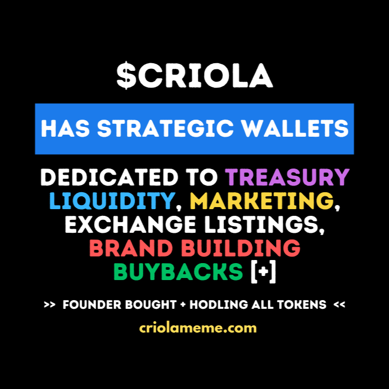 CRIOLA MEME - TOKENOMICS - CRYPTO SOLANA MEMEMECOIN - CABO VERDE - CAPE VERDE - DIGITAL DIAMOND