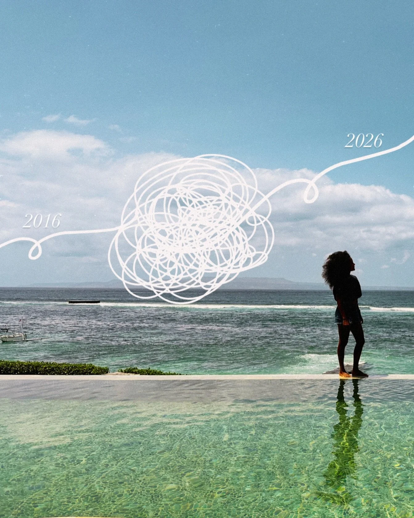 Jumping on the 2016-2026 trend here. For me, the tangle was the wild and unscripted place where I learned to listen, really listen, to what moves beneath language. Those years were raw kinetic energy, yes. But also: initiation.⁣
⁣
Now on the other si