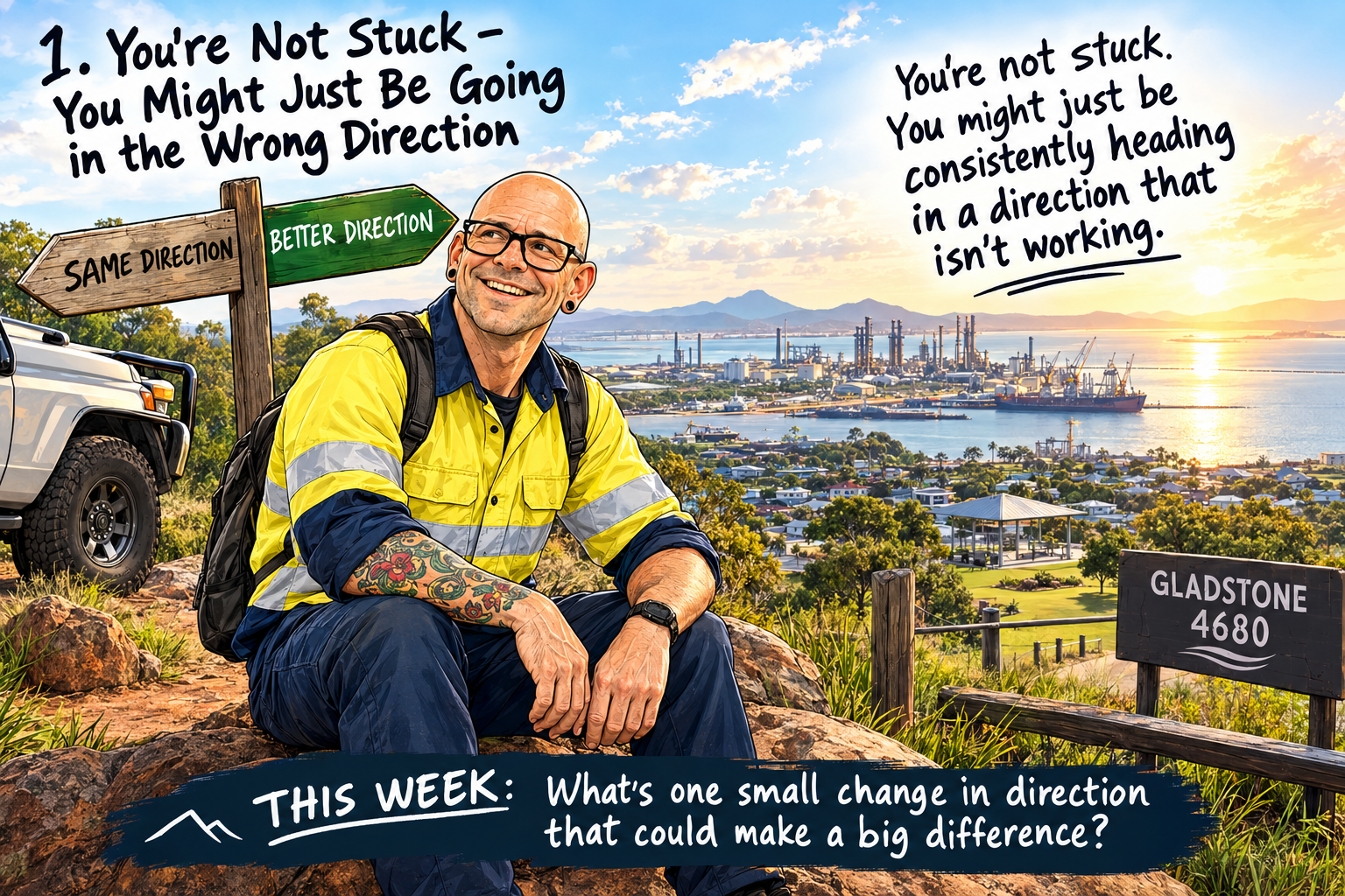 You're Not Stuck — You Might Just Be Going in the Wrong Direction
