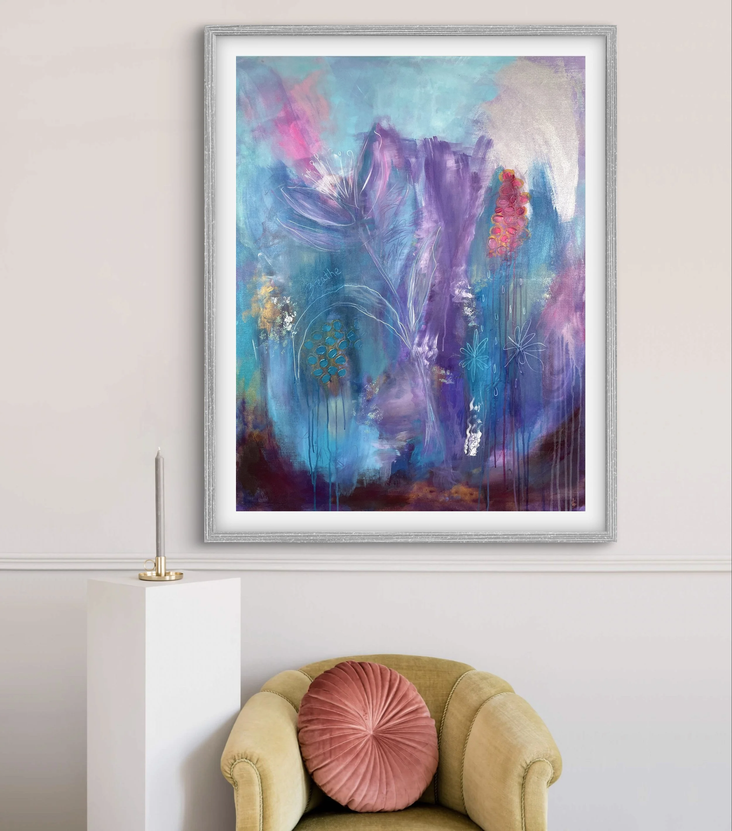 Taulu kuvitteellisilla kehyksillä.