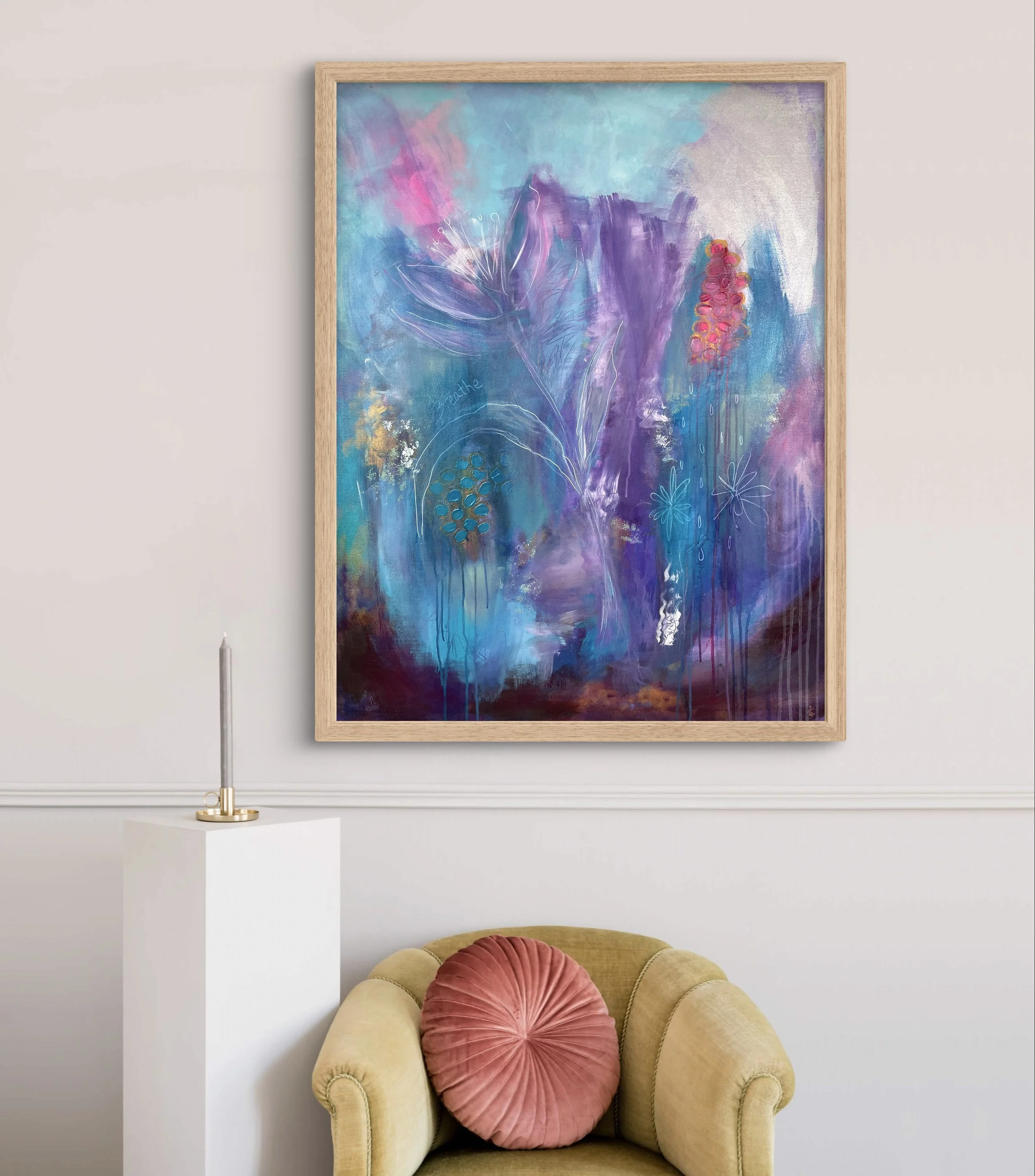 Taulu kuvitteellisilla kehyksillä.