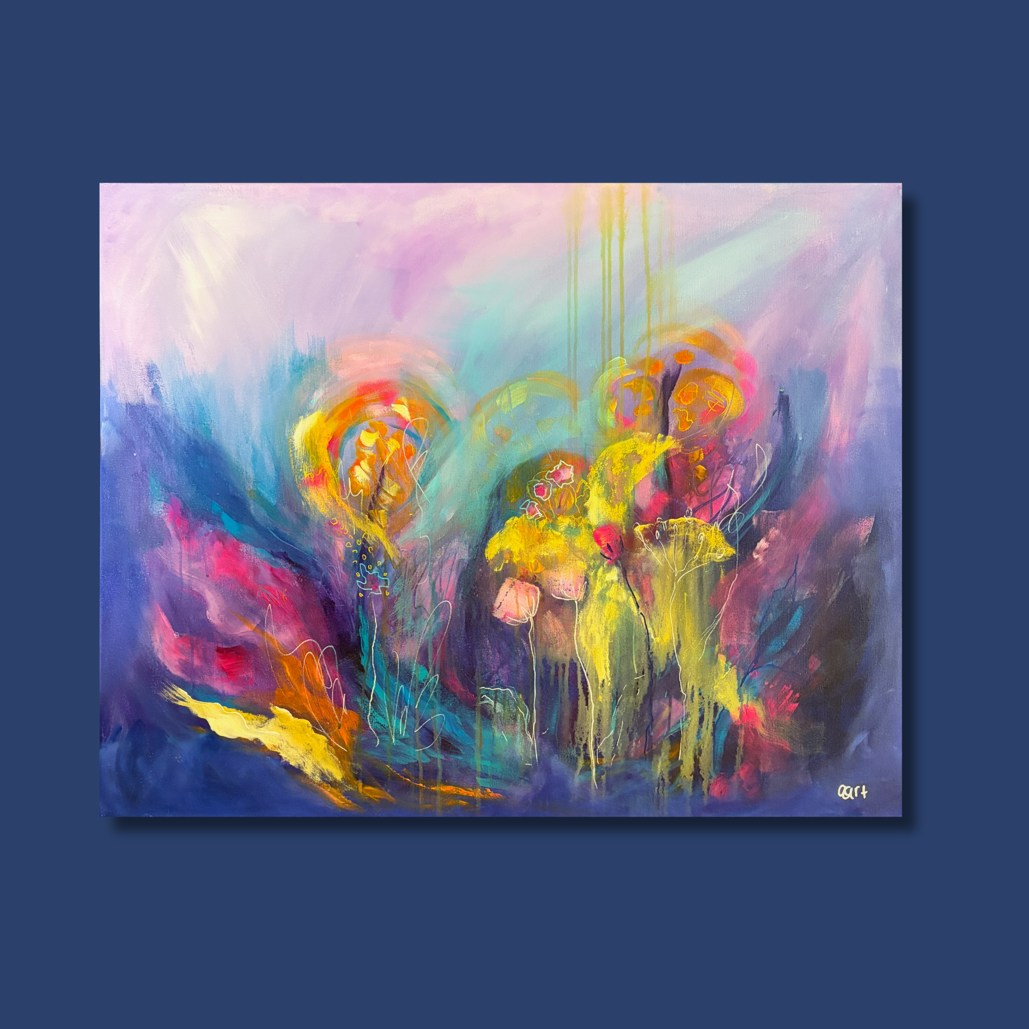 Teos 3 - Abstrakti maalaus | 789,00€