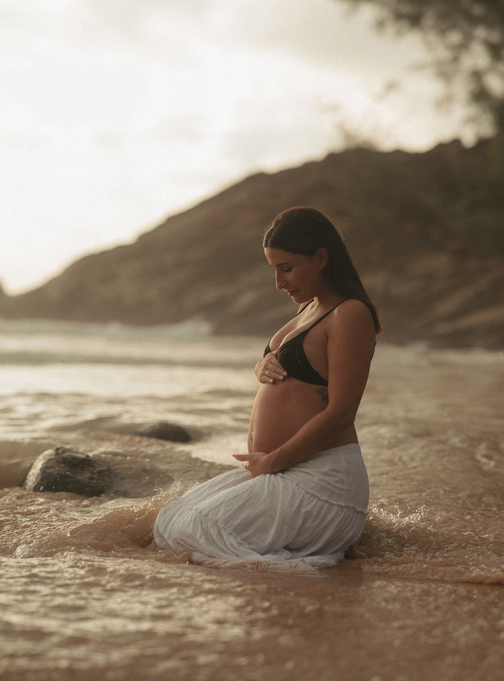 Maternity beach shoot phuket