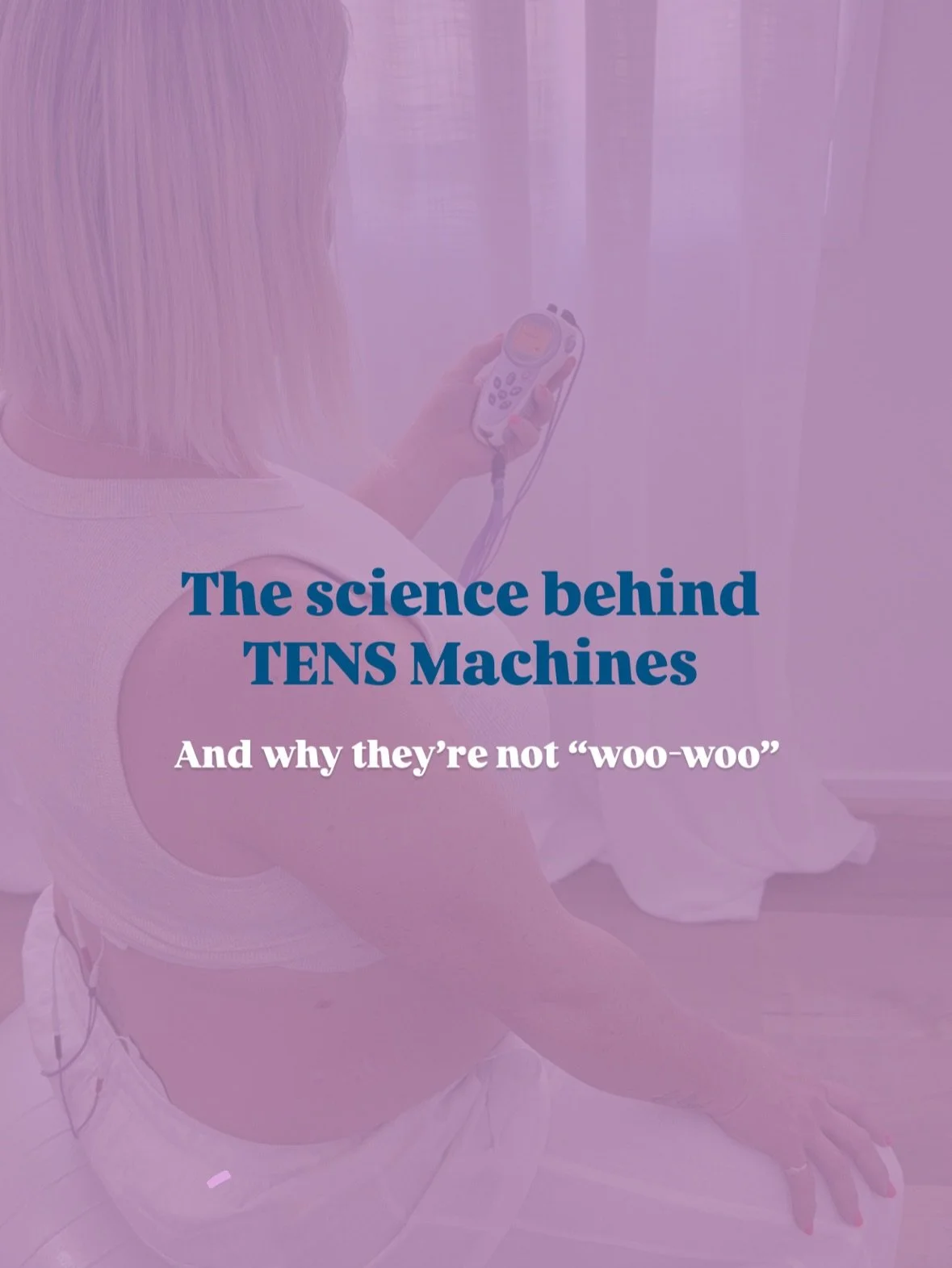 If you&rsquo;re pregnant and feeling a little nervous about labour that&rsquo;s normal but TENS Machine can make those actions feel so much more manageable 💪

It gives you something to focus on something you can control and a way to stay grounded wh