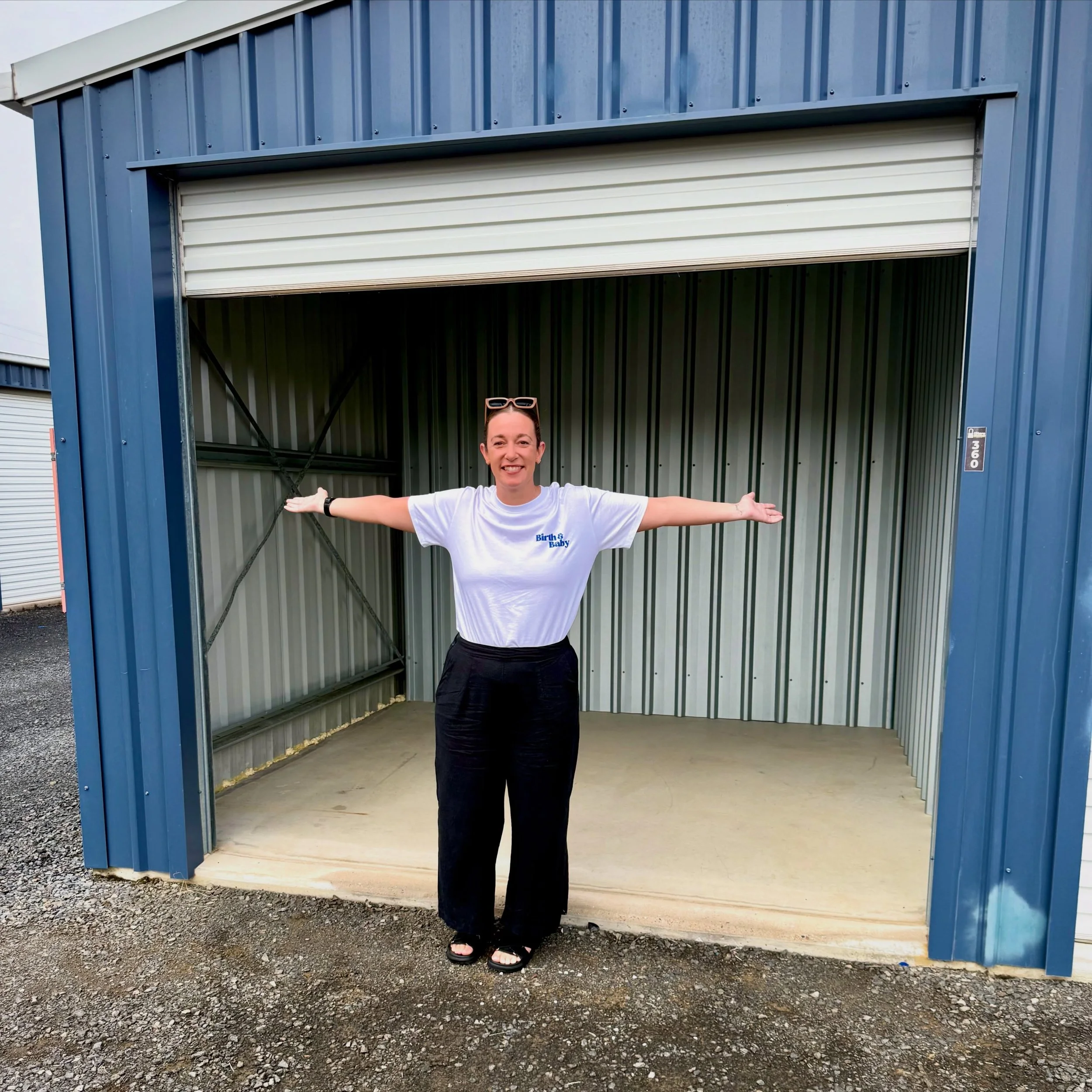 Birth and Baby Community Cupboards has a new home 💜 a huge thank you to Guardian Storage - they have donated a free storage unit to us 🥹 

Somewhere between the mountains of baby clothes, prams and mystery bags full of stuff i&rsquo;d officially ru