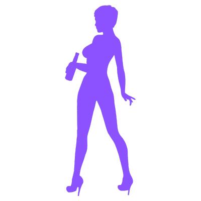 Skimpy barmaid icon for additional perth stripper hire services we offer.