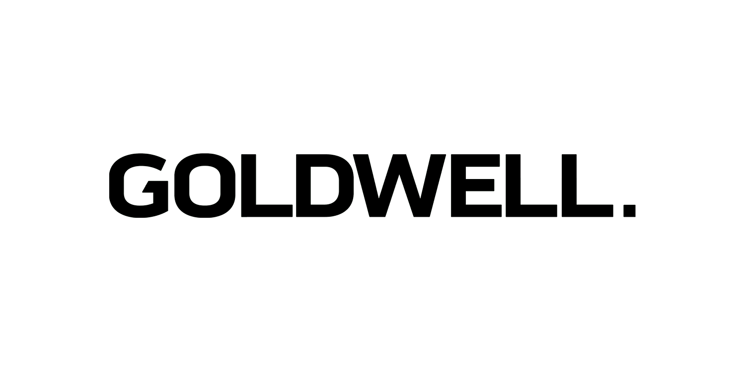 Text displaying 'GOLDWELL' with a logo on top.