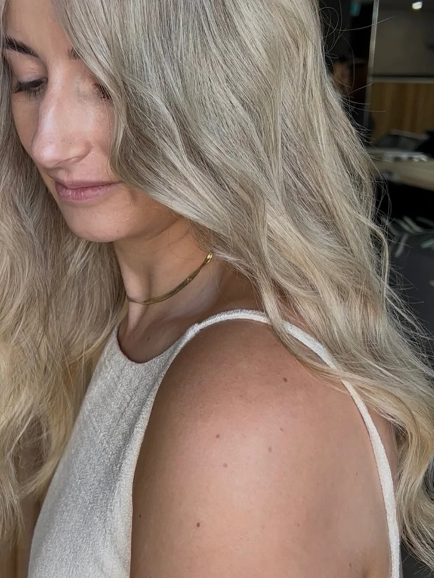 When the hair is *chefs kiss* 🤌🏼 

We are making way for more personal, more intentional and more refined colour, crafted for YOU. 

Luxe, seamless &amp; beautiful hair by @hairbylauren_intuition for her gorgeous soon to be bride, focusing on tone 