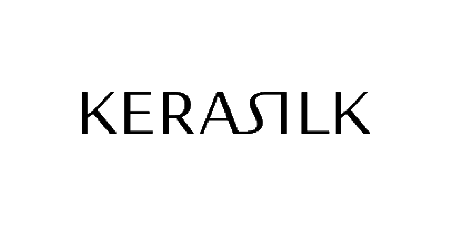 Black background with the word "KERASTLIK" in thin, transparent, outlined letters.