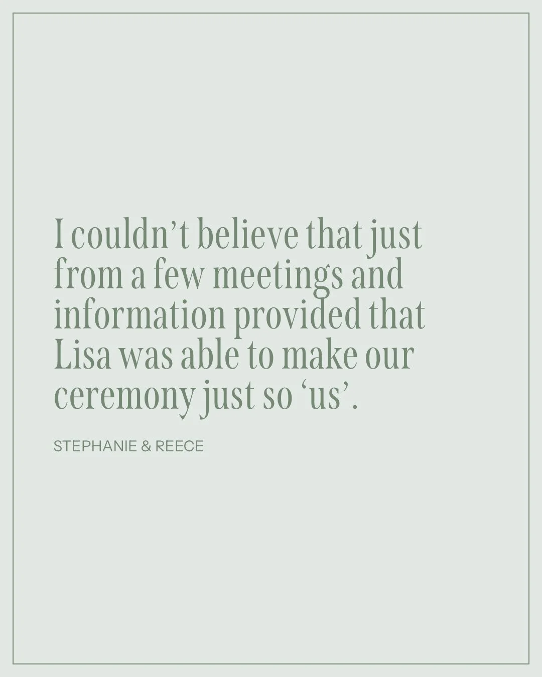Thank you Steph &amp; Reece for your kind words! Their wedding ceremony was gorgeous, held at the little-known Bonaira Native Gardens in Kiama, shot by @better_together_photo_co.