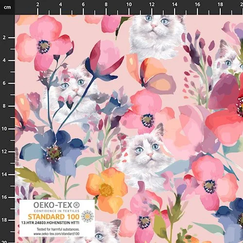 The Meow‑ment You’ve Been Stitching For - Stof of Denmark Avalana Cotton Jersey